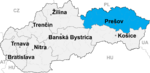 Prešov in der Slowakei