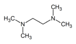 Strukturformel Tetramethylethylendiamin