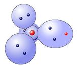 Ein Chlorwasserstoffmolekül