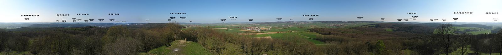 Panorama vom Frauenberg
