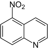 Strukturformel von 5-Nitrochinolin