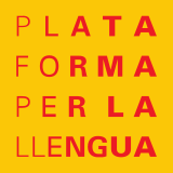 Logotip de Plataforma per la Llengua