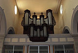 Sainte-Croix-en-Plaine, L'orgue de l'église Saint-Barthélemy.jpg