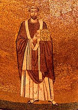 Symmachus, Mosaik aus Sant’Agnese fuori le mura, 7. Jahrhundert