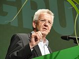 Durch die Landtagswahl in Baden-Württemberg wird Winfried Kretschmann zum ersten grünen Ministerpräsidenten.