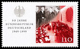 Stamp Germany 1999 MiNr2051 BRD Politik.jpg