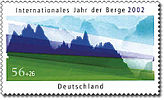 Stamp Germany 2002 MiNr2231 Jahr der Berge.jpg