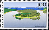 Stamp Germany 1996 Briefmarke Saalelandschaft.jpg