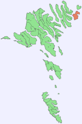 Karte von Svínoy