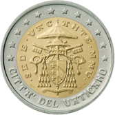 2 Euro Vatikan 2. Serie