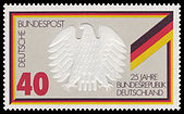 DBP 1974 807 25 Jahre Bundesrepublik Deutschland.jpg
