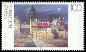 Stamp Germany 1995 Briefmarke Franz Radziwill.jpg