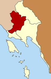 Karte von Trat, Thailand mit Khao Saming