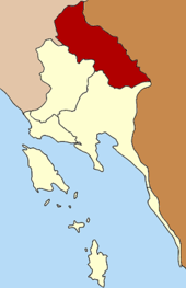 Karte von Trat, Thailand mit Bo Rai