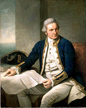 Porträt James Cooks von Nathaniel Dance, 1776, National Maritime Museum