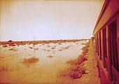 Personenzug in Namibia zur Zeit der südafrikanischen Besetzung
