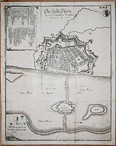 Abbildung der Befestigungsanlagen von Thorn, 1703