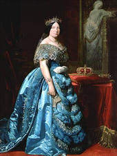 Isabella II. (Gemälde von Federico de Madrazo y Kuntz)