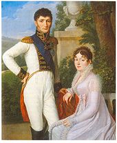 Jérôme und Katharina Bonaparte als König und Königin von Westphalen