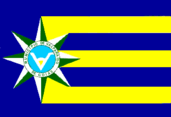 Flagge von Valparaíso de Goiás