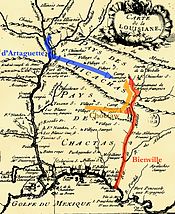 Die Chickasaw-Kampagne in der Kolonie Louisiana 1736