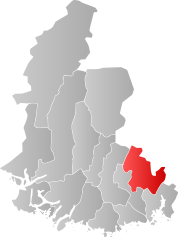 Lage der Kommune in der Provinz Vest-Agder