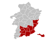 Arrondissement Tongeren Belgium Map.png