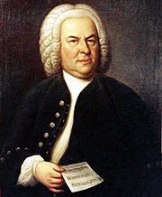 Johann Sebastian Bach im Jahre 1746, Ölgemälde von Elias Gottlob Haußmann