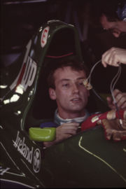 Bertrand Gachot 1991 im Cockpit des Jordan 191