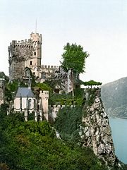 Burg Rheinstein (ca. 1900)