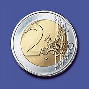 Vorderseite der 2-Euro-Münze
