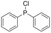 Struktur von Chlordiphenylphosphan
