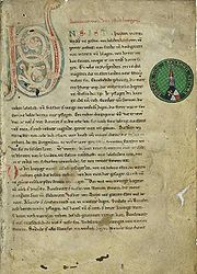 Manuskript des Nibelungenliedes