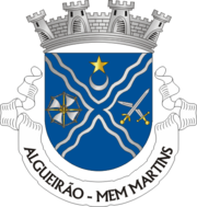 Wappen der Stadt Algueirão-Mem Martins