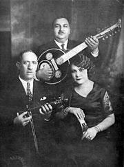 "Foto eines Smyrna Stil Trios (1932)