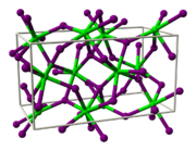 Struktur von Strontiumiodid