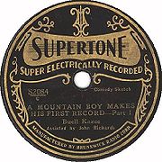 Buell Kazee - A Mountain Boy Makes His First Record, 1929