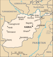 Karte von Afghanistan