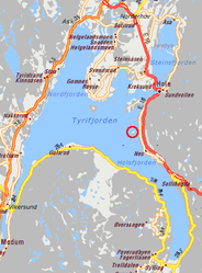 Utøya im Tyrifjorden
