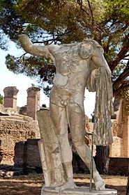 Foro della Statua Eroica Ostia Antica 2006-09-08.jpg