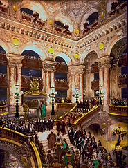 Die Eröffnung der Opéra Garnier