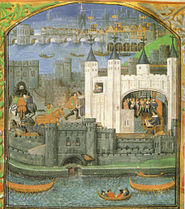 Der Tower of London im Mittelalter