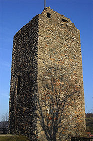 Der Burgturm der Laufenburg