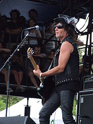 Daniel Ash auf dem Lollapalooza-Festival 2008