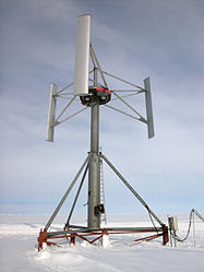 Windgenerator der Neumayer-Station II