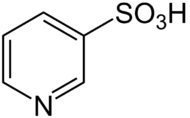 Struktur von Pyridin-3-sulfonsäure