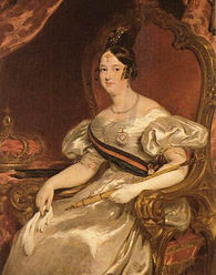 Königin Maria II. von Portugal