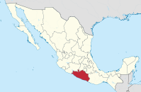 Guerrero in Mexico (location map scheme).svg