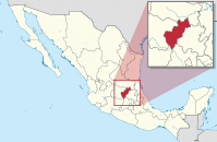 Queretaro in Mexico (zoom).svg