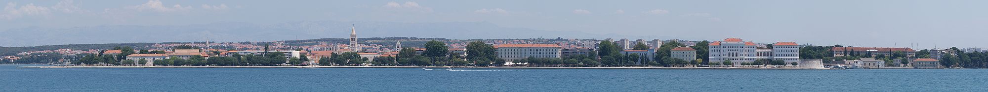 Panorama der Altstadt von Zadar